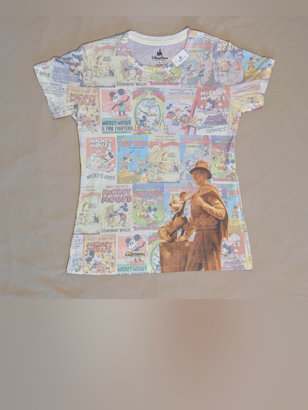 Disney Parks Walt Disney Mickey Mouse Animation Tee | NWT | Lg